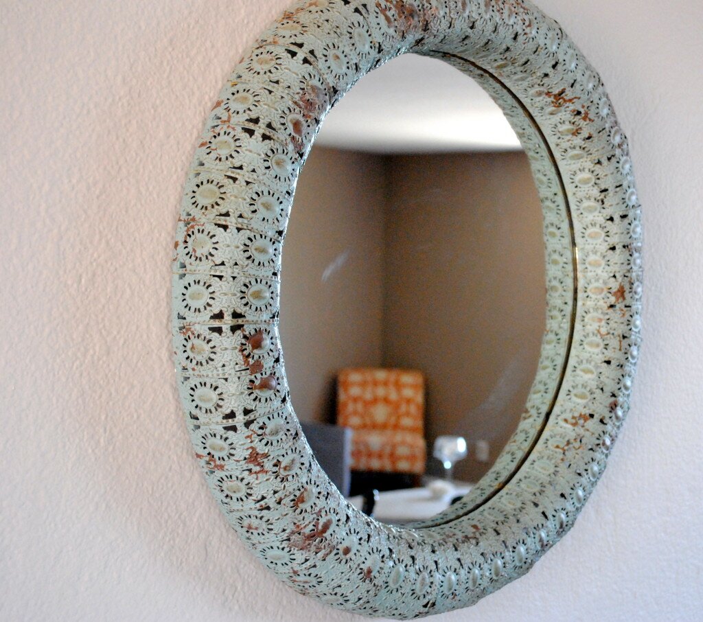 mirror in Becky's home