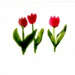 Quick Tulip Watercolor